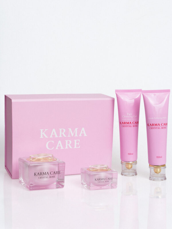 Crystal Rose Face Set