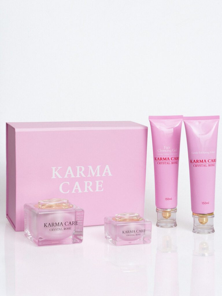 Crystal Rose Face Set